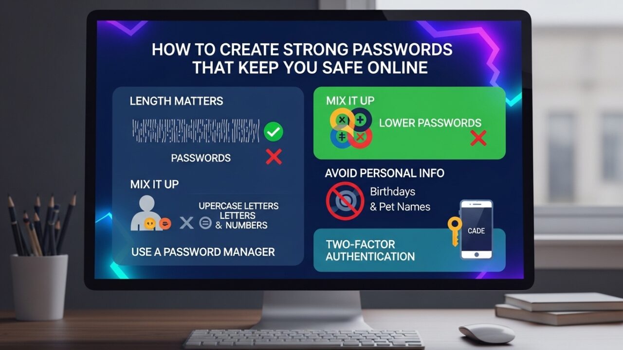 How to Create Strong Passwords That Keep You Safe Online